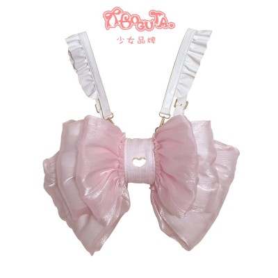 Boguta Tulle Bowknot Bag(Leftovers/8 Colours/Full Payment Without Shipping)